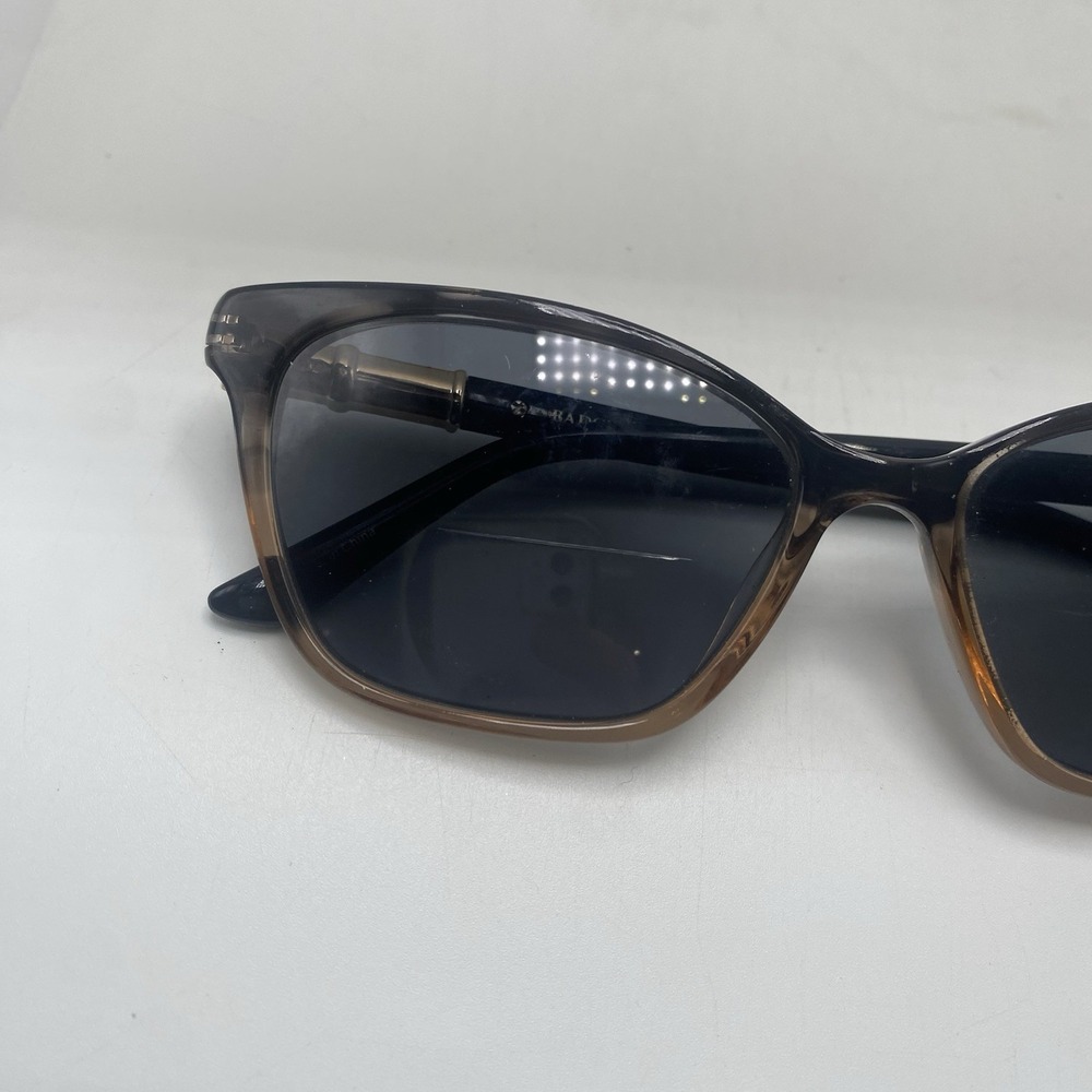Badgley Mischka Sunglasses Women FRAME ONLY Cat Eye Black Brown 649 - Picture 5 of 15